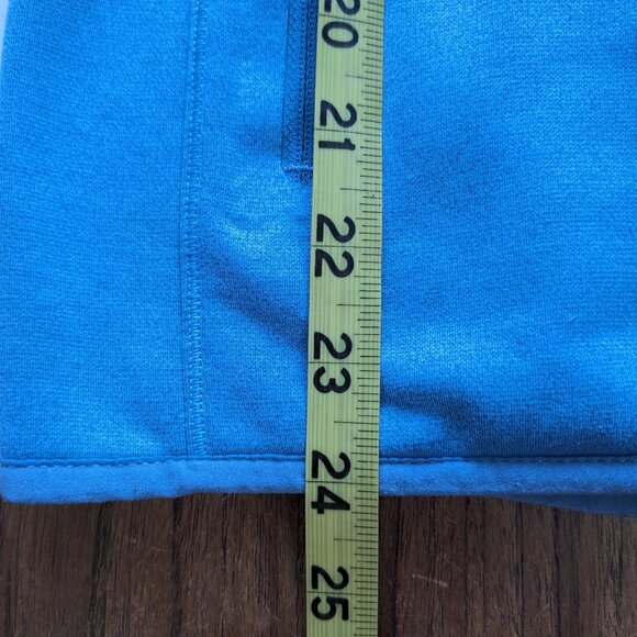 Patagonia Tech Fleece Jacket Light Blue Full Zip Jacket Zippered Pockets Small - Picture 13 of 14